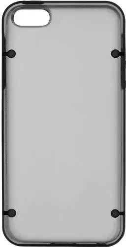 Umschlag Rückseite Kunststoff Schwarz (iPhone 5/5s/SE)