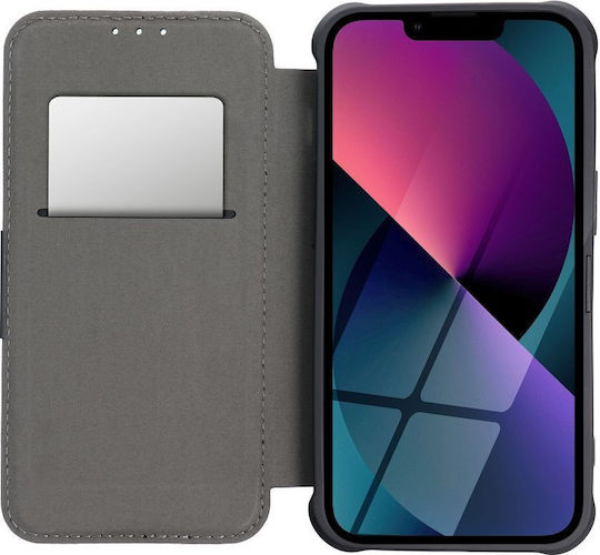 Razor Book Piele artificială / Silicon Albastru (iPhone 17 Pro Max)