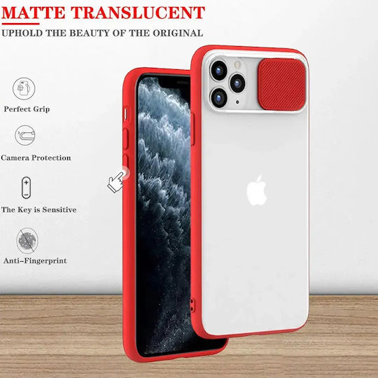 Back Cover Silicon Roșu (iPhone 11 Pro Max)
