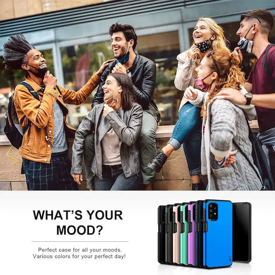 Umschlag Rückseite Kunststoff / Silikon Schwarz (Galaxy A32 5GNokia 1.3)