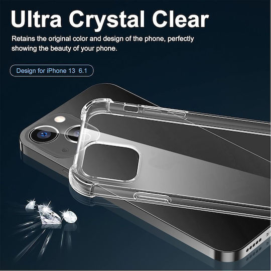Back Cover Σιλικόνης Διάφανο (iPhone 13)