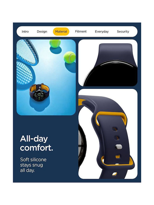 Spigen Nano Pop Band Blueberry Navy Google Pixel Watch 4/3 45mm Amp09490