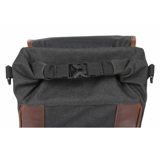 Shad Cafe Racer SR38 Brown Motorcycle Hard Side Case Side Bag 10lt in Brown Colour
