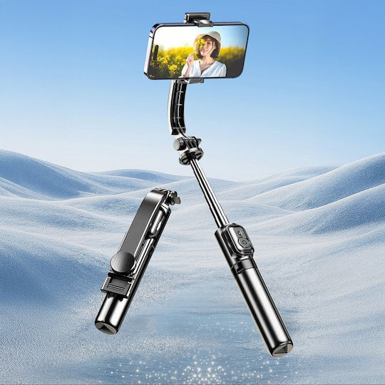 Dudao Selfie Stick With Remote Control Bluetooth Black 304004-204528