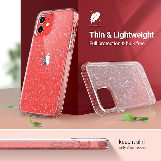Back Cover Σιλικόνης / Πλαστικό Διάφανο (iPhone 12 / 12 Pro)