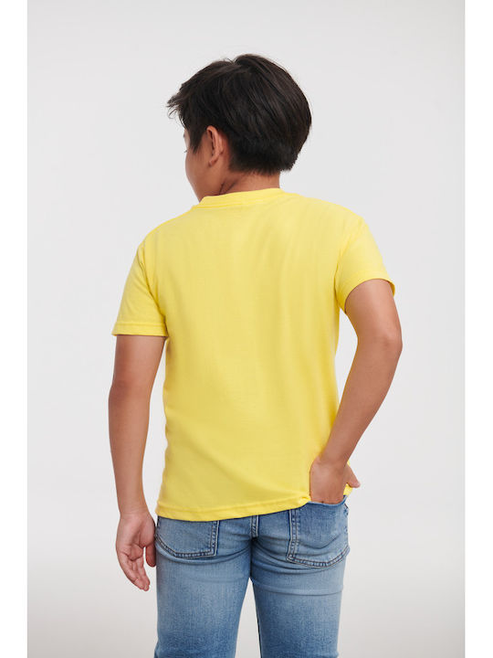 Παιδικό T-shirt Κίτρινο