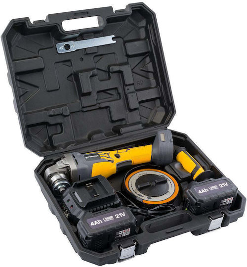 Powermat PM-SZK-4AHM 125mm Battery Angle Grinder Brushless 21V Solo