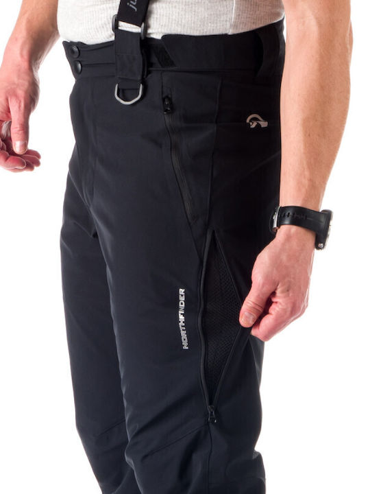 Northfinder NO-3822SNW-269 Men's Trousers for Ski & Snowboard Black