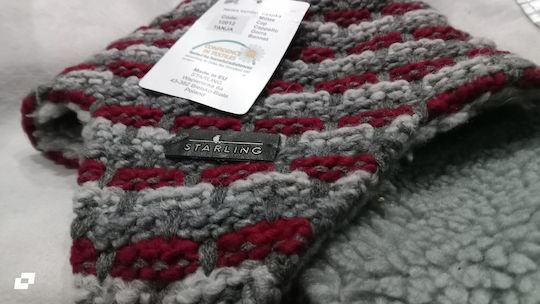 Beanie Beanie Knitted in Gray color