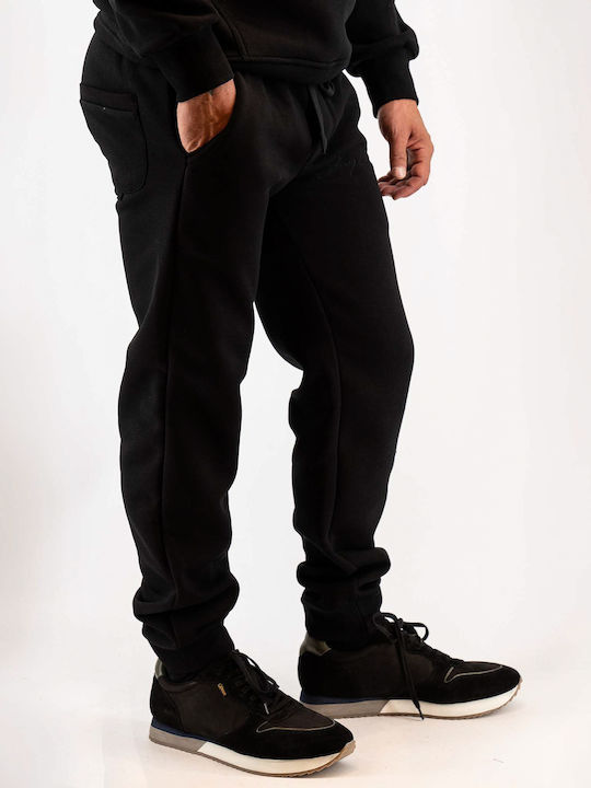 Herrenhose Reguläre Passform Schwarz