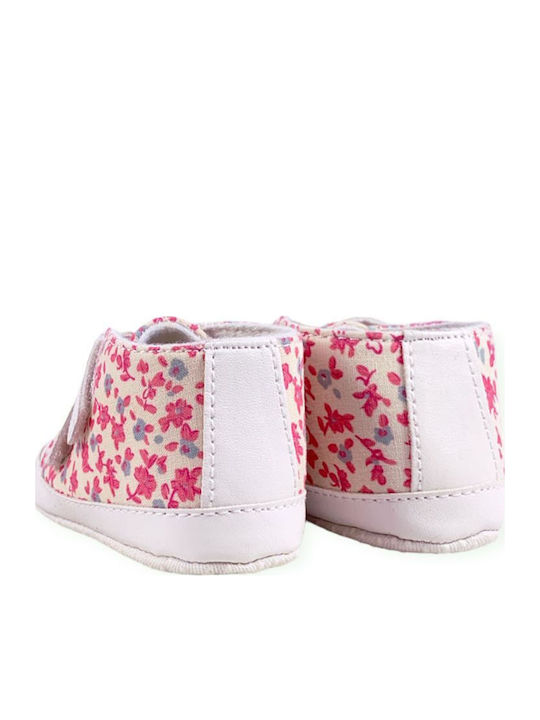 Chippo Βρεφικά Sneakers Αγκαλιάς Λευκά
