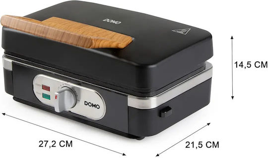 Sandwichmaker Grill mit Abnehmbaren Platten 1100W