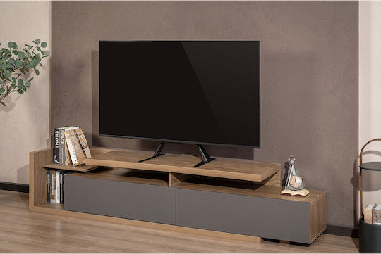 DM Pro DM-2375S Επιτραπέζια Βάση Τηλεόρασης έως 75" και 40kg Μαύρο