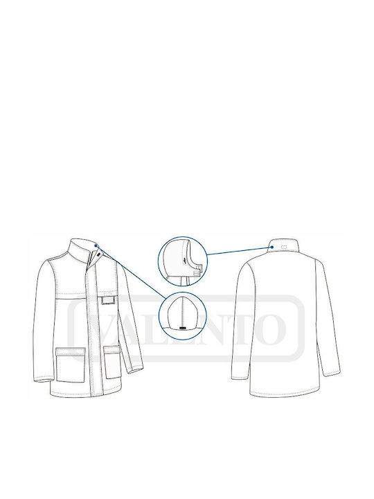Valento Munich Arbeitsjacke Marineblau