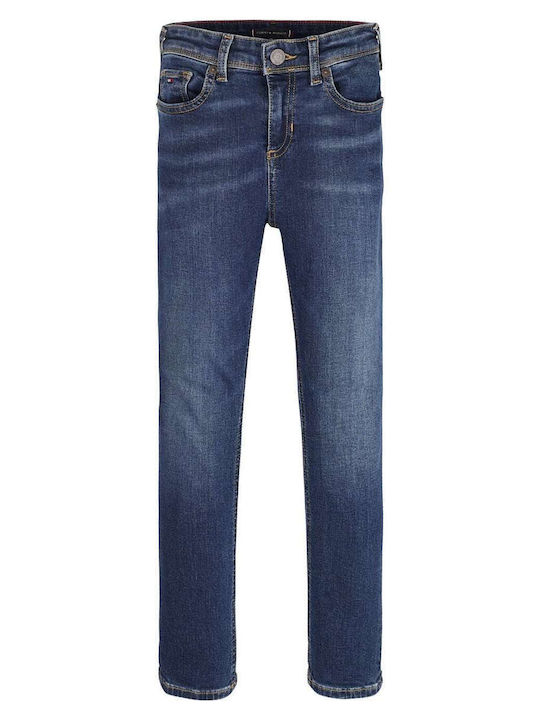 Kids' Denim Pants Denim, Dark Blue SCANTON