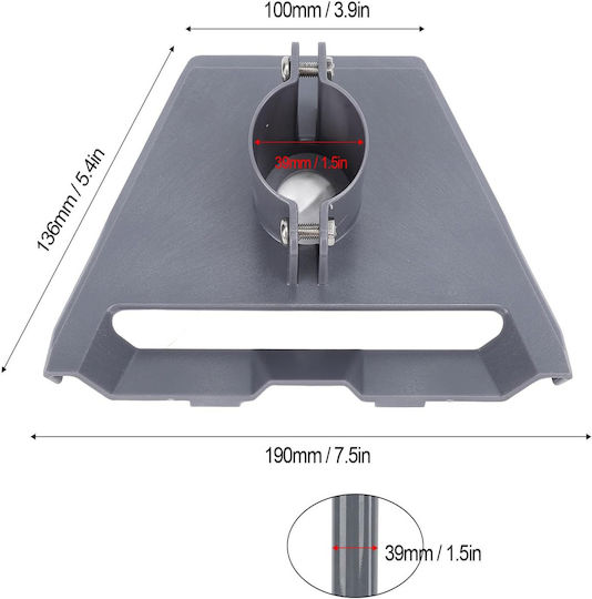 Starlink Roof Mounting Kit Gen 3 Rotatable Metal Heavy Duty Pivot Pole Starlink Internet Kit Satellite V3 Compatible Standard Dish Gray Code 1-per0043