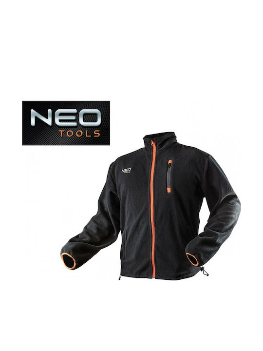 Neo Tools Work Fleece Jacket Black