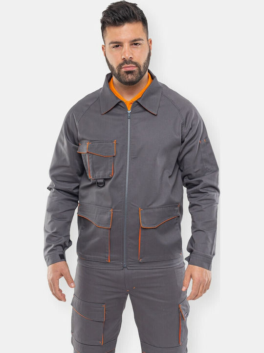 Axon Top Work Jacket Gray