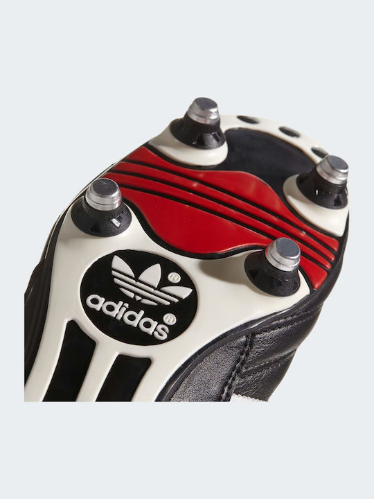 adidas Kaiser 5 Cup Футболни Обувки с Бутони Черно / Бели Обувки / Червено