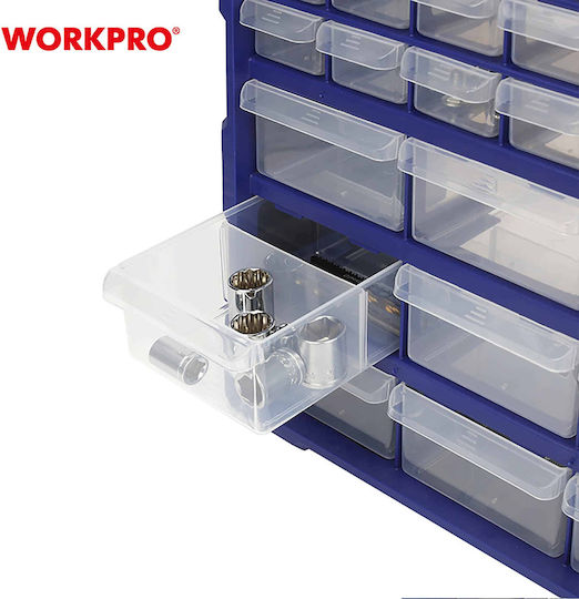 WorkPro Συρταριέρα Εργαλείων Πλαστική Π47.5xΒ38xΥ16εκ.