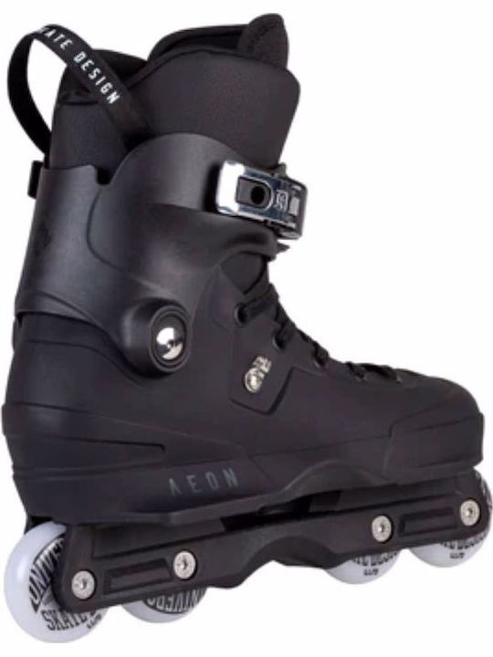 Usd Skate Aeon 60 Inline Rollers Μαύρα Ενηλίκων