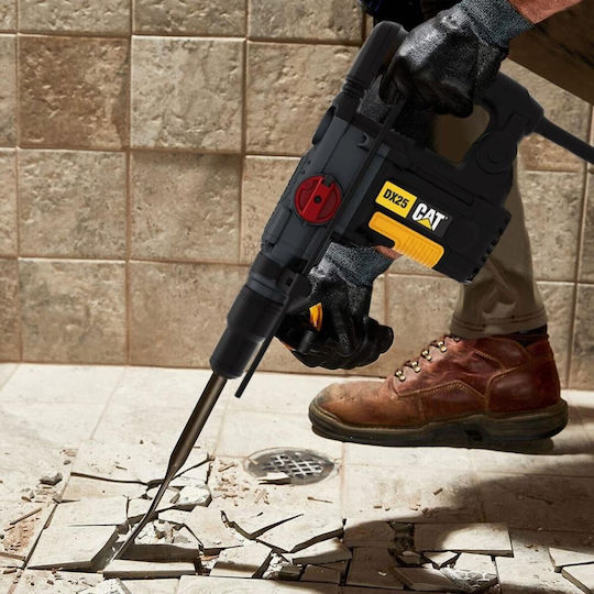 CAT DX25 Impact Demolition Hammer Electric 1100W with Chuck SDS Max
