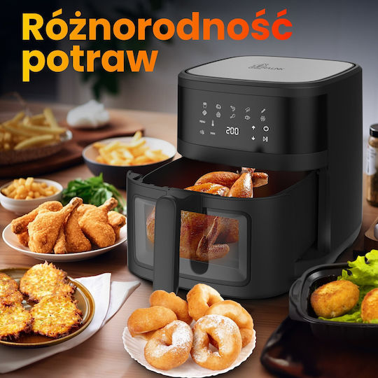 Extralink Air Fryer 6.5lt Black