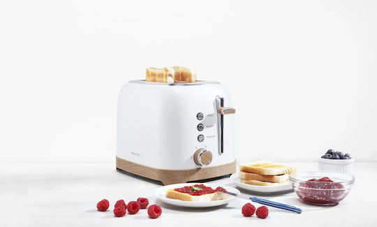 Philco Тостер Двуместна 850W Бяла