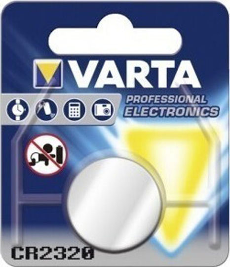 Varta Professional Electronics Lithium Watch Battery CR2320 3V 1pcs