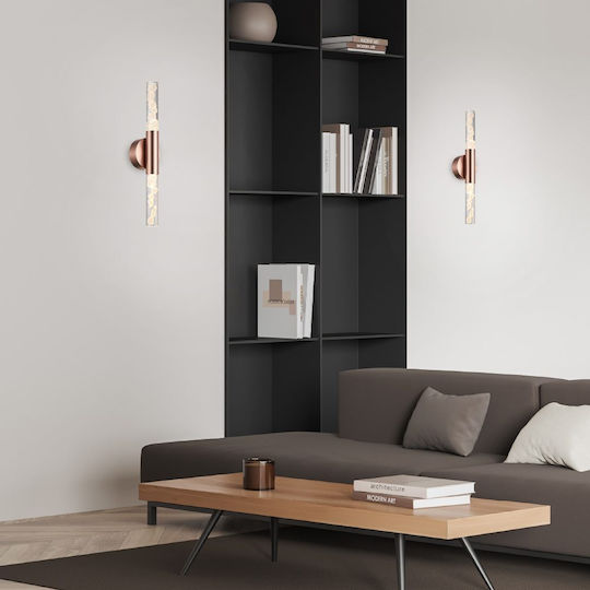 Aca Lamp Wall LED Copper 12x8.8x53.3cm Aca Lamp Wall LED Copper 12x8.8x53.3cm