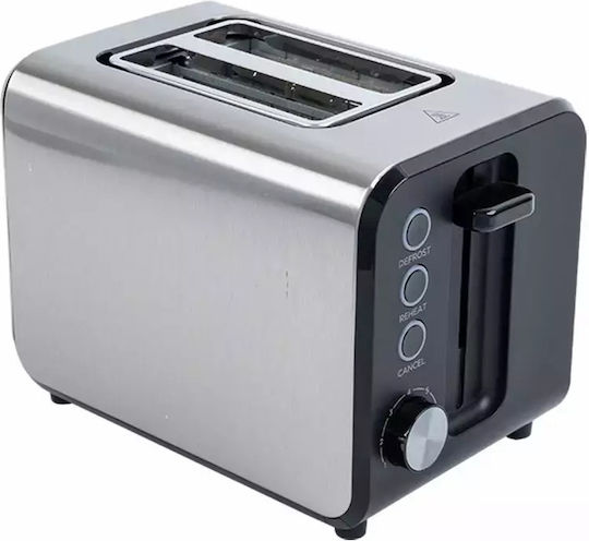 Midea Toaster 2 Slots 950W Inox