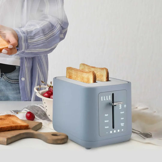 Prăjitoare De Pâine 2 Sloturi 900W Albastră