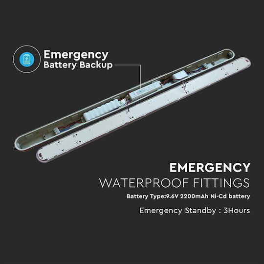 V-TAC Lumină Batten cu LED Integrat 36W 120buc