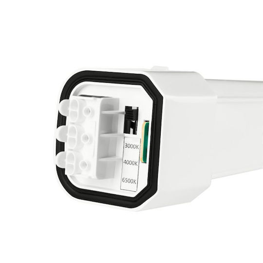 Eglo Commercial Linear Ceiling Light Warm to Cool White L110.5xD5.6xH5.3cm