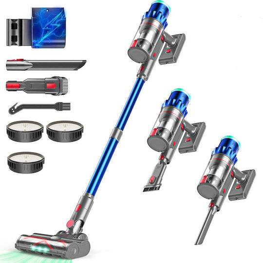 Reîncărcabilă Aspirator 2 în 1 Stick & De Mână Albastră ED556