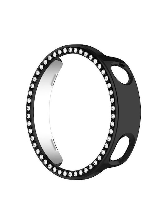 Protecție Husă Acoperire Unic Rând Diamante Xiaomi Watch S4 41mm Negru