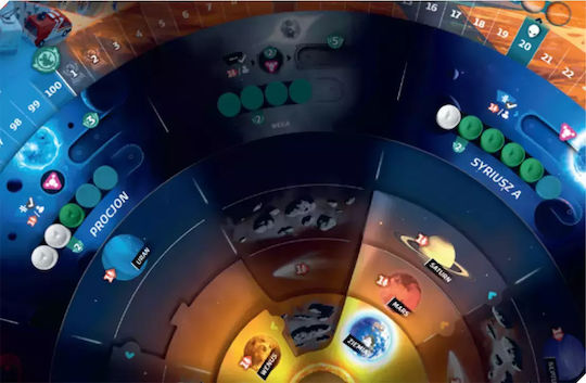 Board Game SETI Search for Extraterrestrial Civilizations for 1-4 Players 14+ Years Old (PL) Rebel