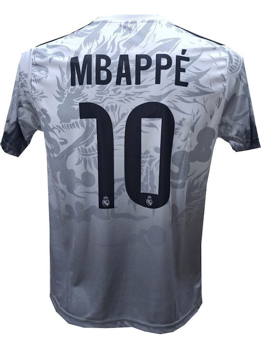 Мъжки Екип Футбол Real Madrid Mbappe Бял Дракон 1245-36