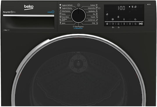 Beko B3T68239MGEU Uscător de rufe 8kg cu pompă de căldură