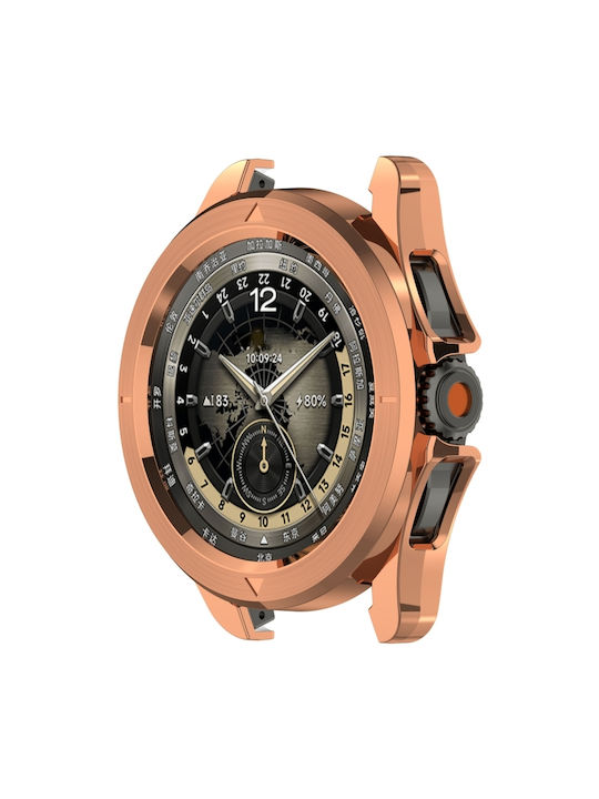 Προστατευτική Θήκη Κάλυψης Επιμετάλλωση Xiaomi Watch S4 Sport Ροζ Χρυσό