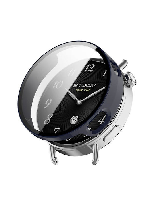 Protecție Carcasă Ceas Xiaomi Watch S4 41mm Folie Albastru Cerneală