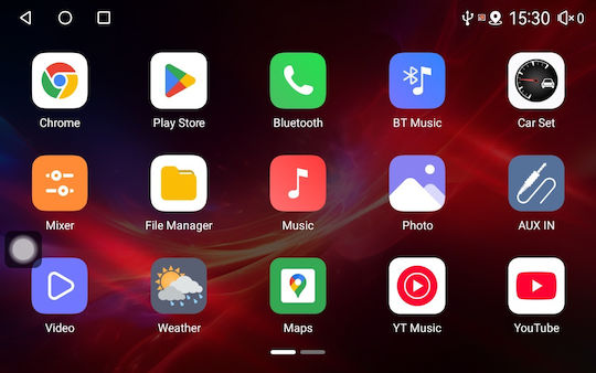Lenovo Auto-Audiosystem (Bluetooth/USB/WiFi/GPS/Apple-Carplay/Android-Auto) mit Touchscreen 9"