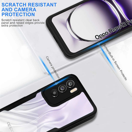 Techsuit Colorverse С пълно покритие (360°) Прозрачен (Oppo Reno12 Pro)