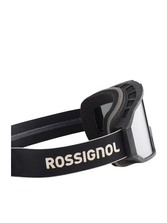 Rossignol Ski & Snowboard Goggles Kids Black with Lens in Black Color