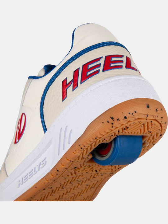 Kids Sneakers with Wheels White