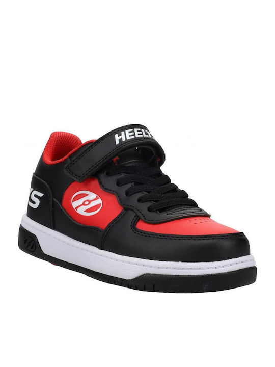 Παιδικά Sneakers με Ροδάκια Μαύρα