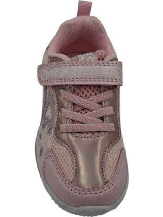 Παιδικά Sneakers με Φωτάκια Ροζ