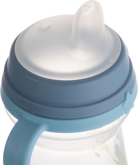 Canpol Babies Educational Sippy Cup Silicone with Handles Blue 150ml