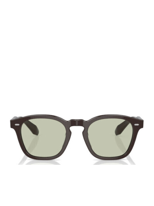 Oliver Peoples Γυαλιά Ηλίου Καφέ με Κοκκάλινο Σκελετό Oliver Peoples Γυαλιά Ηλίου Καφέ με Κοκκάλινο Σκελετό