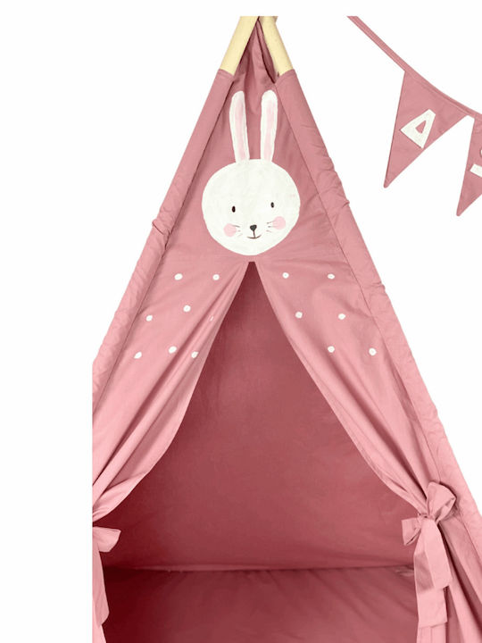 Velvet White Indian Play Tent